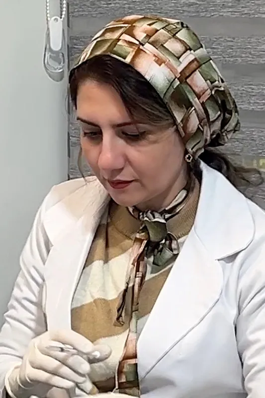 تزریق ژل توسط دکتر پریسا ذبیحی